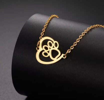 collar huella de perro
