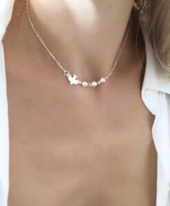 collar choker perla