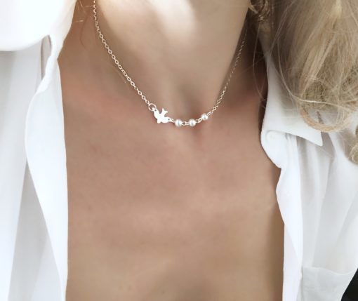 collar choker perla