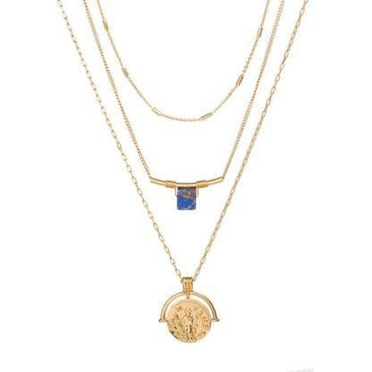 collar largo medalla