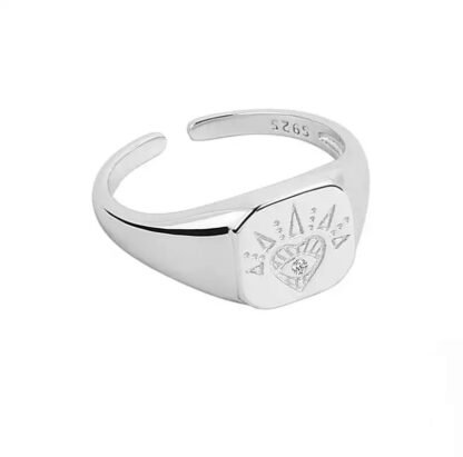 anillo corazon original mujer