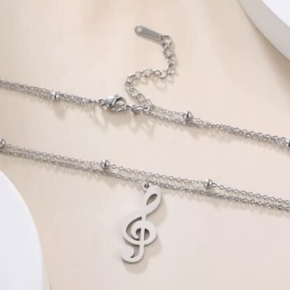 collar colgante musica